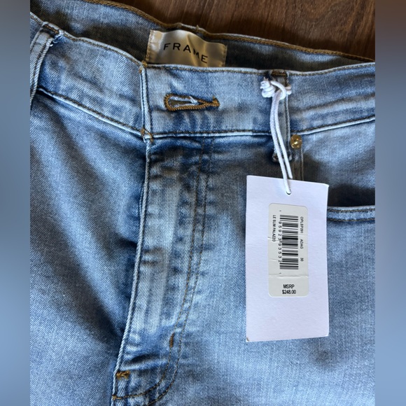FRAME Light Blue Women's Flare Jeans - Picture 4 of 11